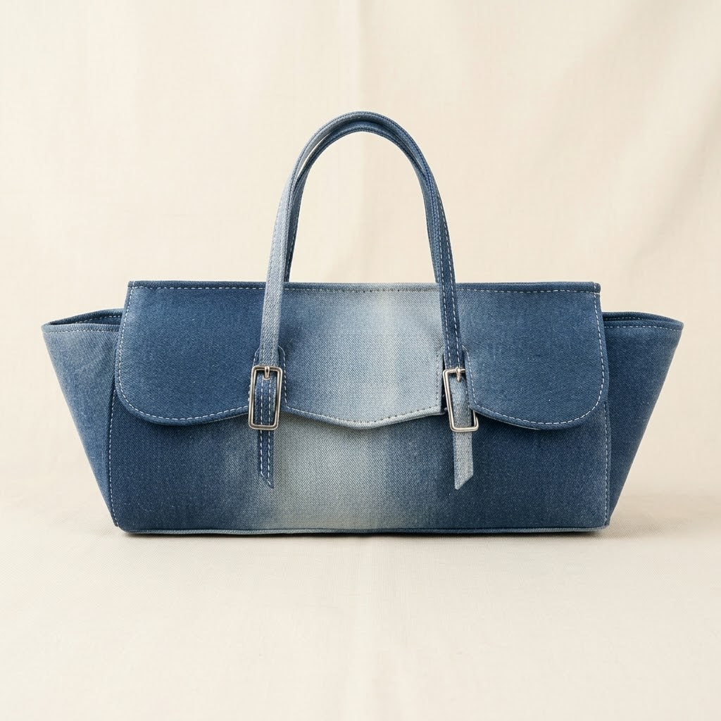 Denim Eclipse Handbag