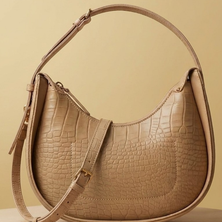 Villora Croc Shoulder Bag